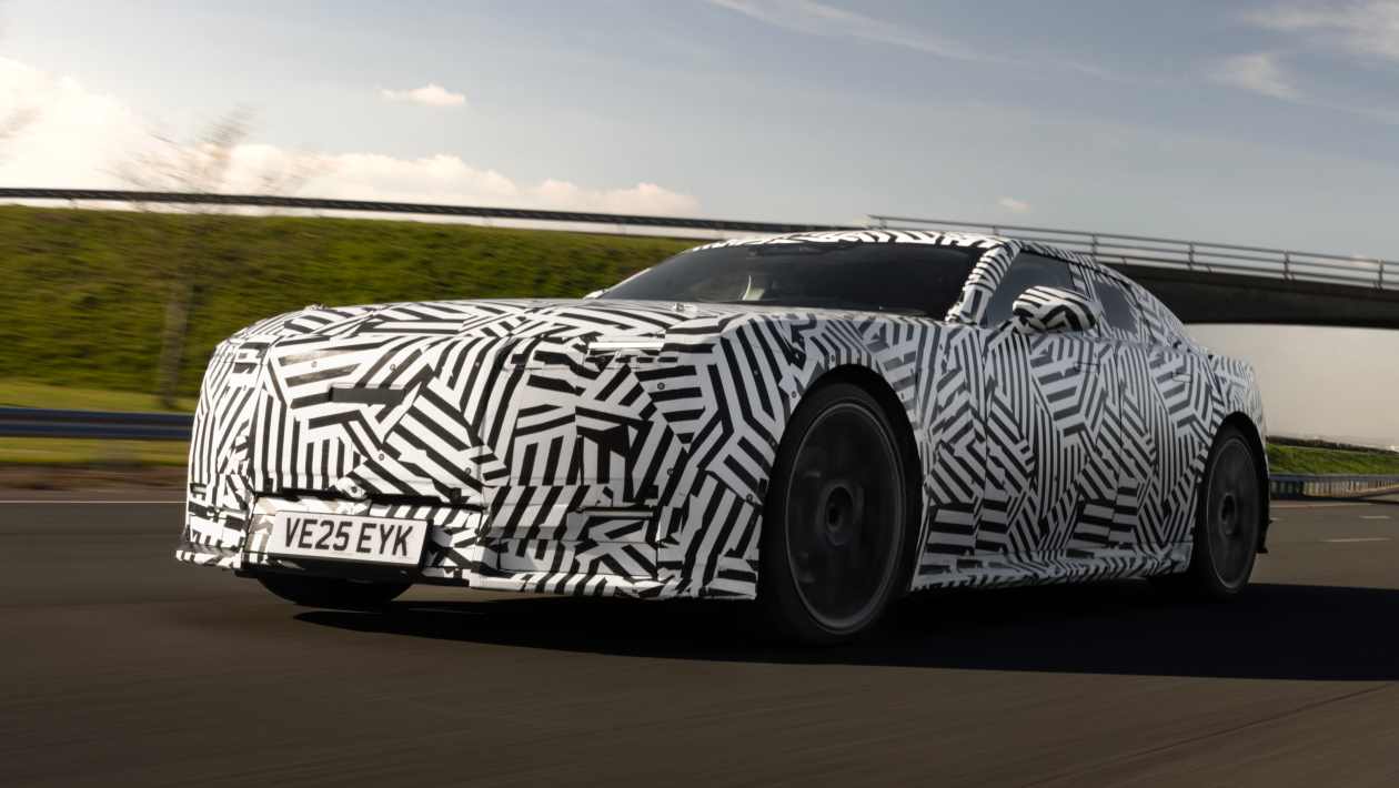 New Jaguar GT prototype 2026 - pictures